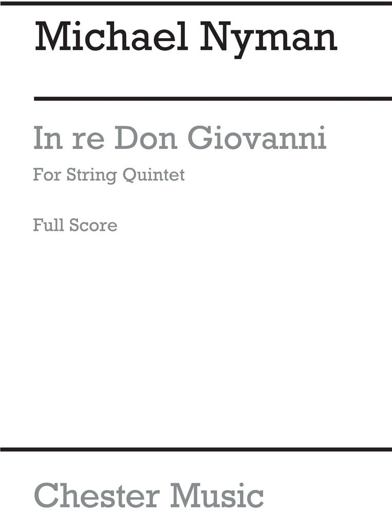 In Re Don Giovanni